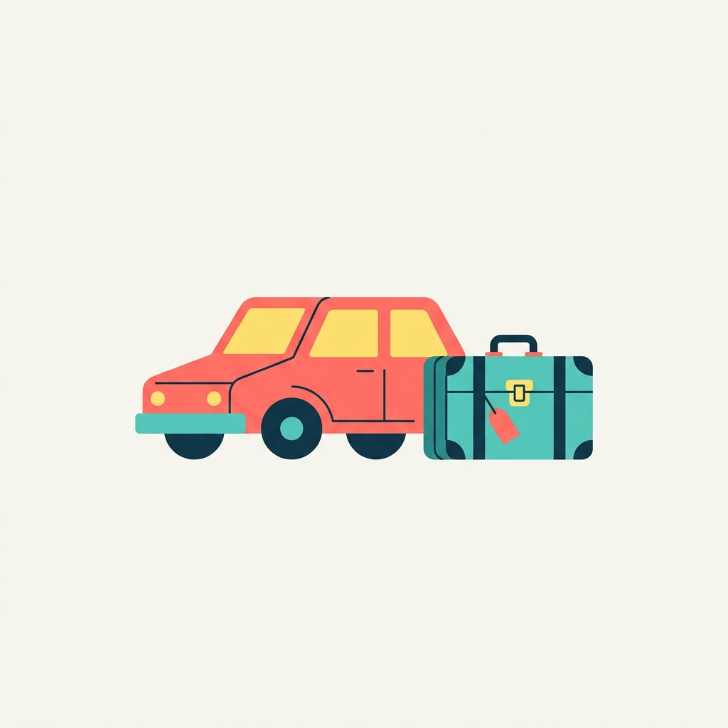 Ilustración de la guía: Cómo organizar un viaje largo en coche con niños