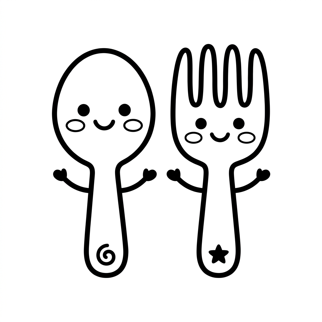 Cuchara y Tenedor