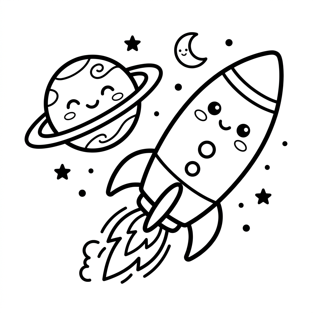 El espacio para colorear