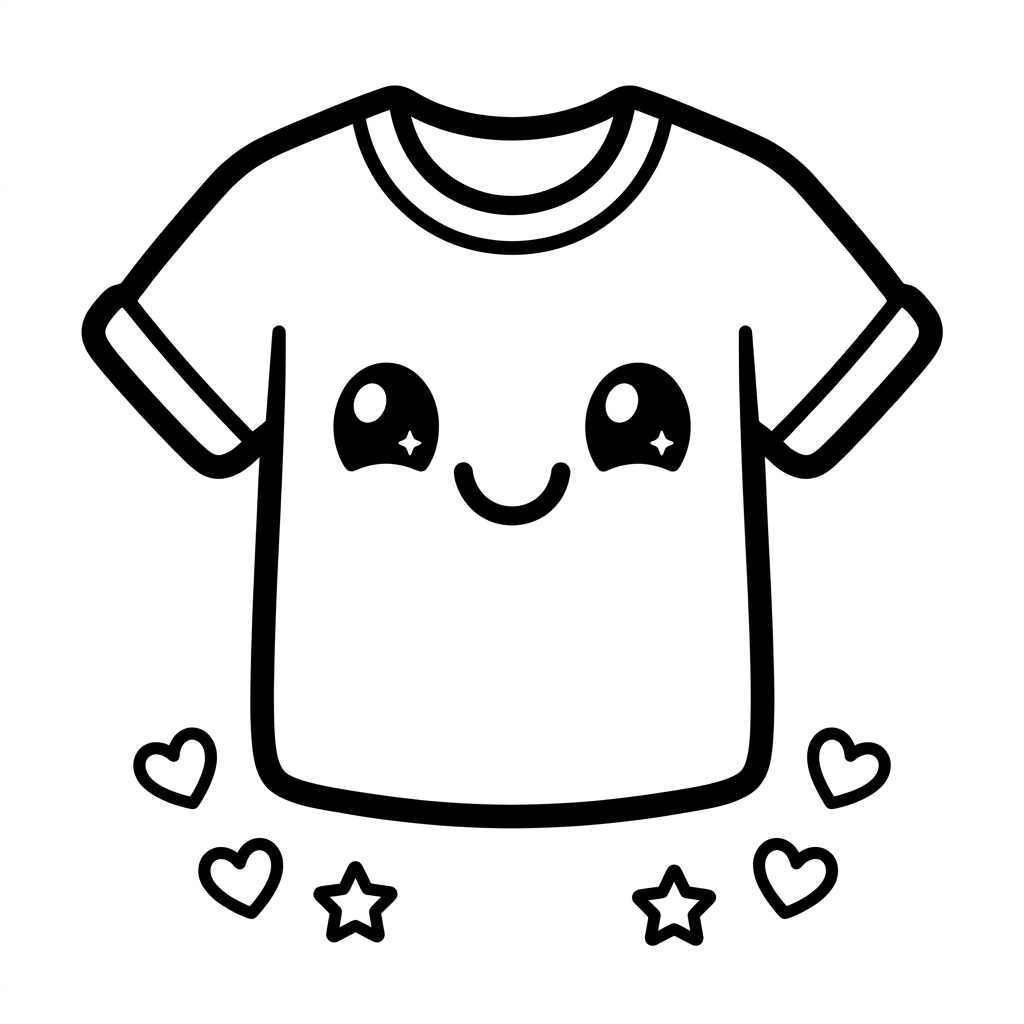 Ropa para colorear