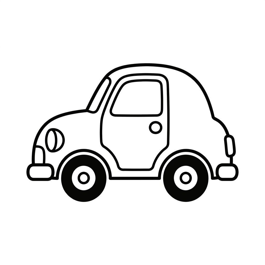 Transportes para colorear