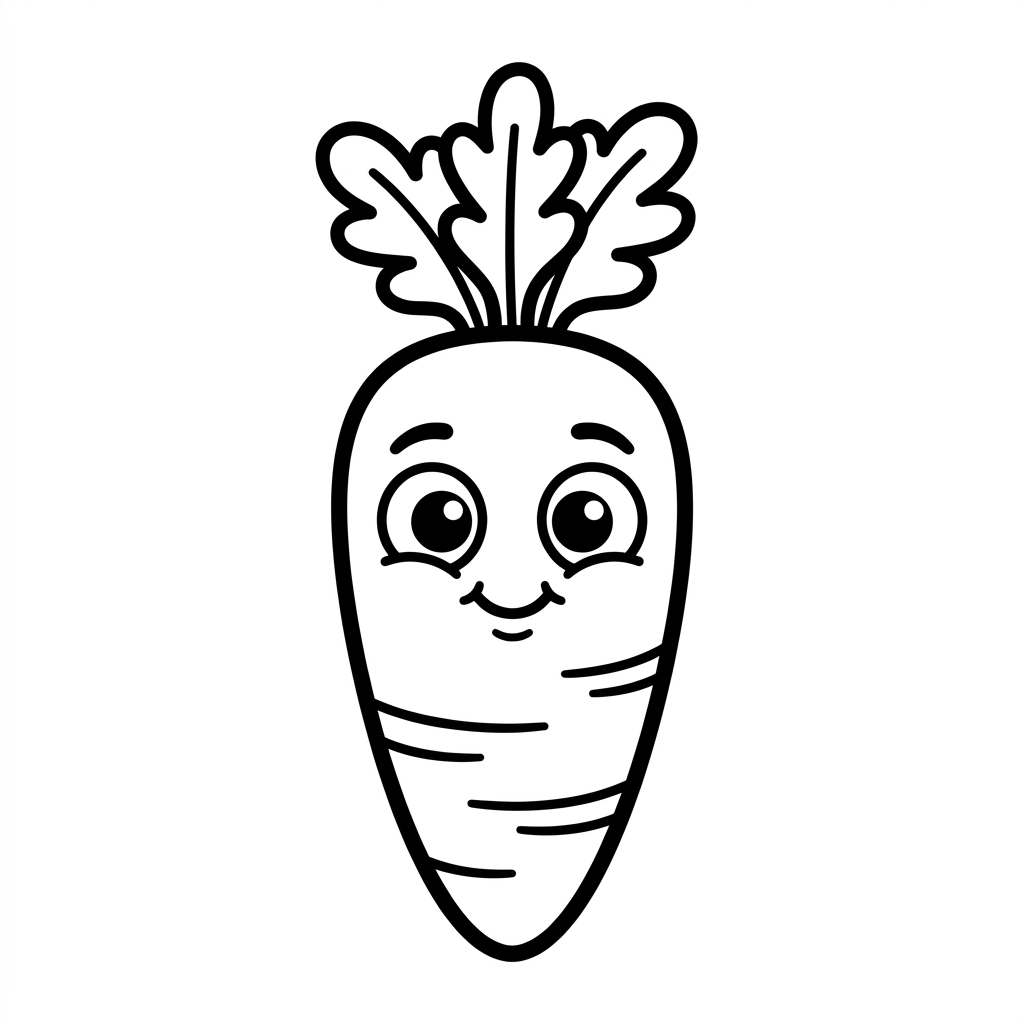 Verduras para colorear